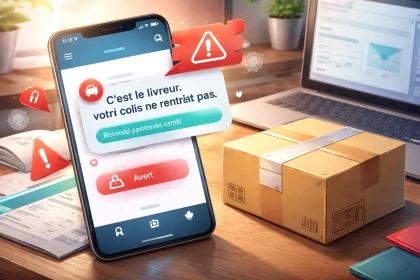 Bonjour c’est le livreur, votre colis ne rentrait pas