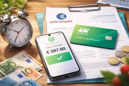 Heure d’arrivée du virement Pôle emploi CA